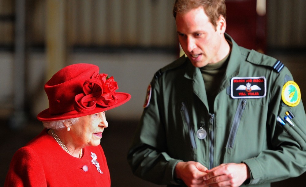 Bijzonder briefje van de Queen aan een jonge prins William te koop