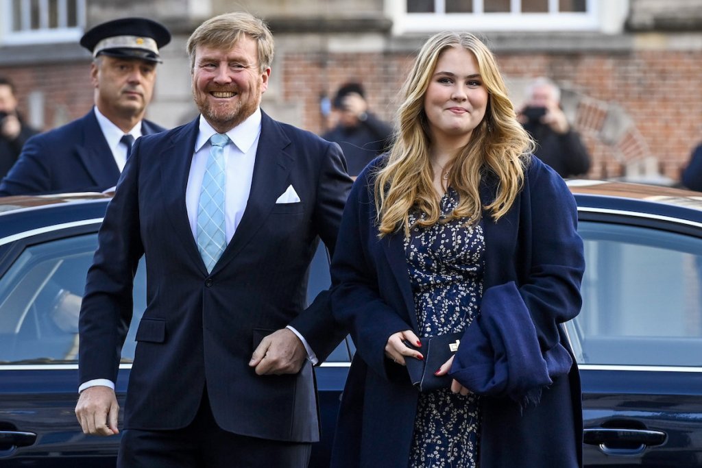 Willem-Alexander over oudste dochter: 'Amalia is een geboren koningin'