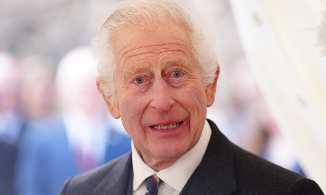 Zien: Charles krijgt een lesje 'fistbumpen' van cricketspelers